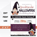 PRINTABLE HALLOWEEN PARTY INVITATION TEMPLATE